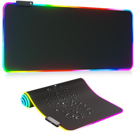 RGB Mousepad Led Mouse Pad, Large Mouse Pad,Led and Big Mouse mat