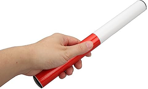 SYH&AQYE 4 Stück Leichtathletik Staffel, Ports Field Race Stäbe, Beständig für Outdoor Laufrennen, Studenten Staffelveranstaltungen, Leichtathletik Stäbe, Leichtathletik Sprint Match Stäbe