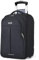 Lekespring Zaino Trolley Viaggio, Porta PC 17 Pollici Bagaglio a Mano, Impermeabile Borsa da Viaggio con Ruote per Uomo e Donna, Scuola, Università, Viaggi, Università,Aereo Affari, Nero