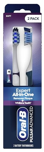 Oral-B Pulsar Advanced All-in-One Soft Toothbrush, 2 Count