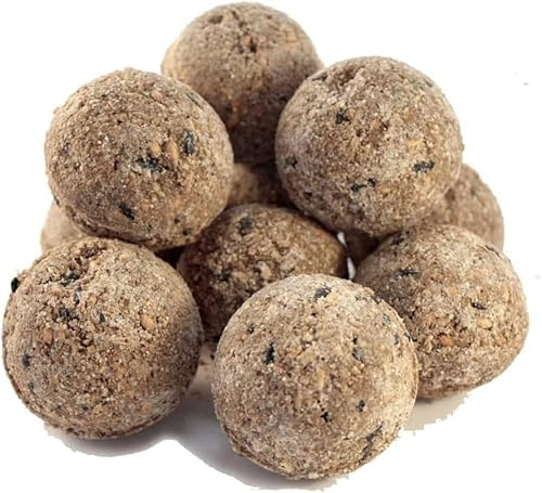 Beewarm Premium Wild Bird Food – Fat Balls for Birds – High Energy, No Mess Bird Feed (150 Fat balls)