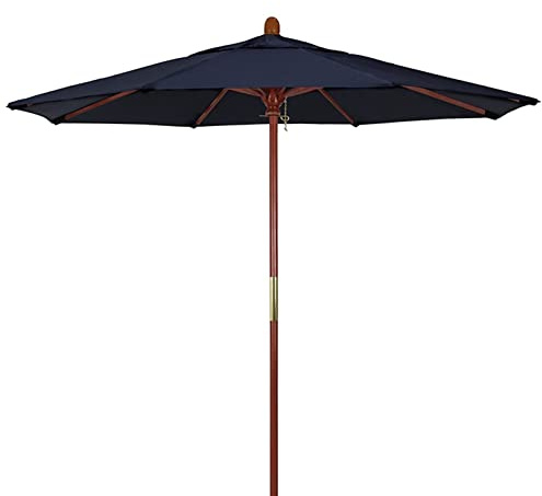 Grande ombrellone da giardino da 2,7 m, protezione UV, impermeabile, pieghevole, per cortile, spiaggia, bar, ristorante, disponibile in misure 2,1 m/2,7 m