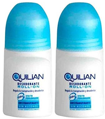 Quilian Duplo Desodorante Roll On, 2x75ml