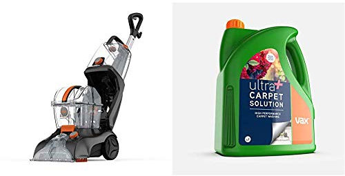 Vax Rapid Power Revive Carpet Washer with Ultra+ 4L Carpet Cleaner Solution