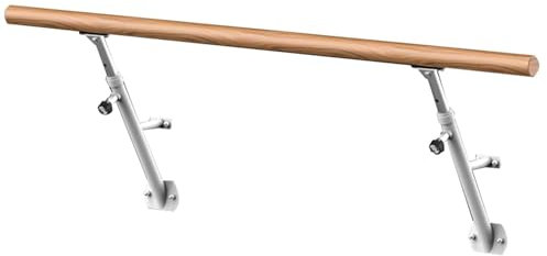 Ballettstange Feste Ballettstange an Wänden und Böden, Verlängerungsstange for Heimtanzstudios und Fitnessstudios mit Einstellbarer Höhe (Color : A1, Size : 2.5M/8.2FT)