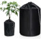 Leikurvo Thermo Topfschutz Pflanzen, Ø 45 cm x H 55 cm Topfpflanzen Schutzbeutel für Pflanzen, Winter Topfschutz mit Zugband und Reißverschluss Winterschutz für empfindliche Pflanzen wie Palmen etc