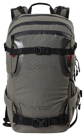 Nitro Snowboards Slash 25 Pro Sac à dos de snowboard 25 l Motif lézard ciré, Waxed Lizard, 25 l, Sac à dos tyrolien