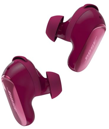 Bose QuietComfort Ultra Bluetooth-Earbuds (2. Gen.), kabellose Noise-Cancelling-Earbuds, bis zu 6 Std. Akkulaufzeit, Schutzart IPX4, 360-Grad-Sound, tiefer Bass, dunkle Pflaume - Limited Edition