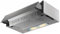 FHULLER Cappa Estraibile da Incasso, 60 cm, Grigio, 320 m³/h, Illuminazione LED, Comando Meccanico