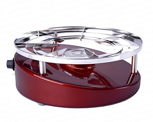 Kisag Gas Cooker with Power Fire Kis82310R, 25 (Dia) x10 (H) Centimeters/Red Portable
