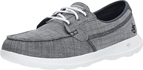 Skechers Damen Go Walk Lite-Isla Bootschuhe, Blau (Navy), 40 EU