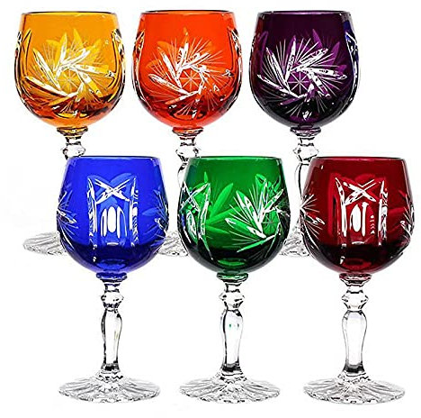 CRISTALICA Likörglas Schleuderstern 6er Set (60ml)