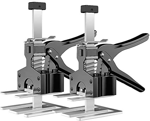 Labor-Saving Arm Door Use Board Lifter Cabinet Jack Clamp Tile Leveling System Handheld Jack Tool 375 lb / 170 kg for Floors, Doors, Cabinet Installation (2 pcs)