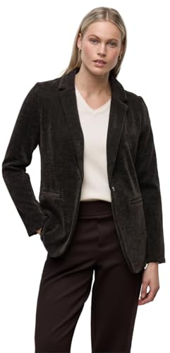 Street One Blazer de Chenilla de Pana marrón Oscuro 38