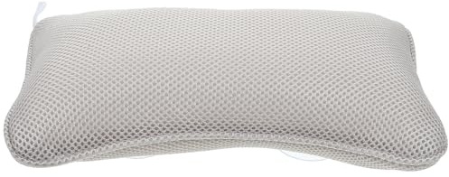 RUNROTOO Bathtub Pillow with Strong Suction Cups, 3D Mesh Head Rest Pad for Soaking Tub, Non-Slip Washable Bath Cushion for Spa, Home, Hotel, and Sauna Relaxation Random Color