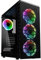 Kolink Observatory Lite Mesh ARGB Midi Tower Gaming Case - Black with Optimised Airflow, Tempered Glass Panel, and Pre-Installed ARGB Fans