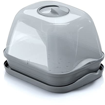 SERRA DA TAVOLO RESPANA semenzaio/vassoio multiuso, dimensioni (mm) 257x196x185, colore Stone Grey