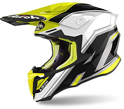 Airoh Twist 2.0 Shaken Motocross Helm, gelb, 2XL (63)