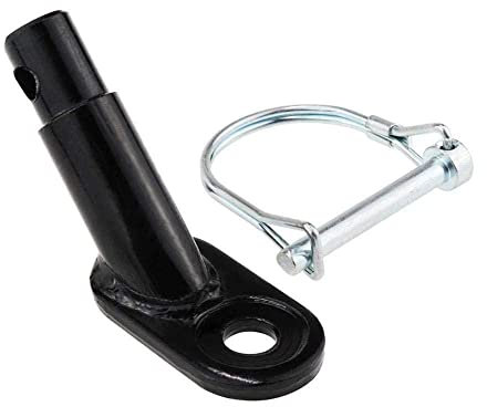 BVSPA Two-piece Bicycle Trailer Accessories Traction Head Accessories Bicycle Trailer Head Metal Coupling Traction Trailer Accessories