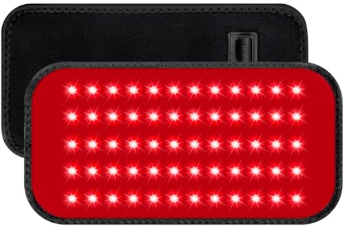 Red Light Therapy Belt, 3 in 1 LED Bead Infrared Light Therapy for Body, Wearable Wrap with Timer for Back Shoulder Waist 660nm Red Light-Therapy & 850nm Infrared Light Device Home Use (Corded)