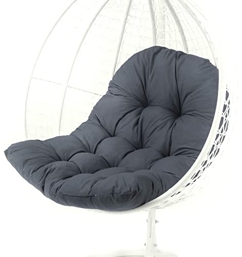Vuggdt Coussin de Banc pour Panier Suspendu | Coussin de Rechange épais et Doux | Coussin de Chaise balancelle Lavable pour intérieur et extérieur