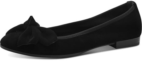 Tamaris Ballerina Damen Elegant schwarz,EU 37