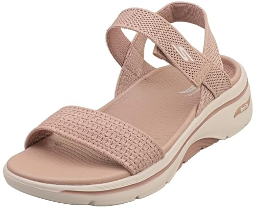 SKECHERS Go Walk Arch Fit 2.0 Sandale für Damen, mauve, 37 EU