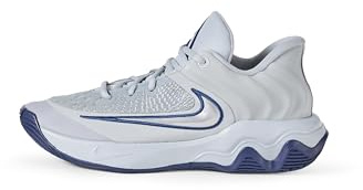 Nike Giannis Immortality 4 - Zapatillas de Baloncesto para Hombre, Wolf Grey Pure Platinum Midnight Navy Metallic Platinum, 41 EU