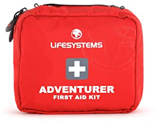 Lifesystems Adventurer First Aid Kit, CE Certified Contents, Specifically Designed for Outdoor and Travel