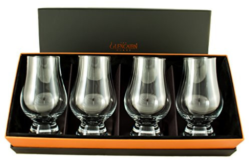 Glencairn officiel verre de Whisky - Lot de 4 - Coffret Prestige