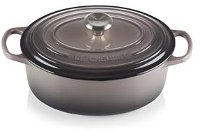 Le Creuset Enameled Cast Iron Signature Oval Dutch Oven, 2.75 qt., Oyster
