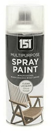 Wilsons Direct 151 Professional Clear Lacquer Multipurpose Spray Bike Van Car Fast Drying 400ml (1)