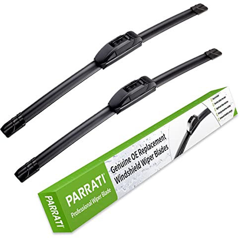 OEM QUALITY 24 +19 PARRATI Premium All-Season Windshield Wiper Blades (Set of 2)