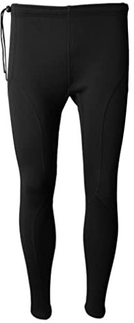 rockible Schwarze Neoprenhose für Herren - 1,5mm Dicke - Wassersportbekleidung, XL