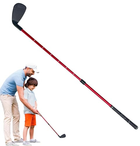 Putter de golf pour enfants, longueur réglable, putter de golf bidirectionnel, club de golf miniature pour enfants, putter pour enfants à échelle claire, putter de golf pour droitiers et gauchers
