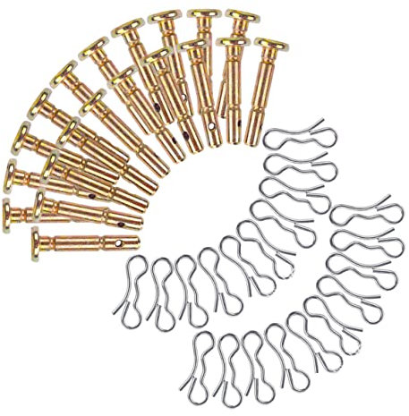 BESPORTBLE Pasadores y Chavetas para Quitanieves Kit De Repuesto Acero INOX Resistente Al Desgaste