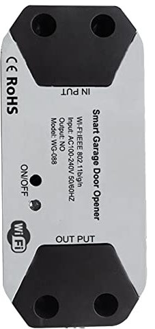 CAIONPLE Interruttore WiFi Controller per Apriporta per Garage Intelligente Funziona con Home Controllo APP/Tuya Nessun Hub Richiesto, Spina UE