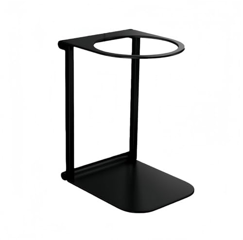 Porta caffettiera portatile e pieghevole porta macchina caffè espresso supporto per filtro caffè manuale scaffale pieghevole in alluminio per ufficio, casa e campeggio