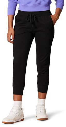 Amazon Essentials Pantalones Jogger Deportivos Estilo Capri de Forro Polar (Disponibles en Tallas Grandes) Mujer