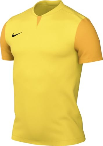 Nike Kortärmad fotboll jersey M Nk Df Trophy V JSY Ss, Tour Gul/University Guld/Svart, DR0933-719, S