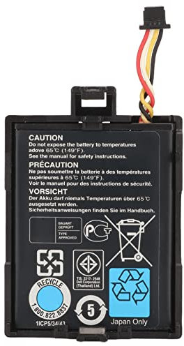 VBESTLIFE Controlador Raid T40JJ 70K80 3,7 V 1,8 WH 500 MAh Batería de Iones de Litio para DELL PERC Raid H710 H710P H730 H810 H830, para PowerEdge M620 R320 R420 R520 R620 R720