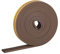 HELPMATE – Dichtungsband selbstklebend für Fenster & Türen – Fensterdichtung/Türdichtung zum Isolieren von Spalten mit 2 bis 3,5 mm Breite – Dichtband 9 x 4 mm (E-Profil | 18 Meter | Braun)