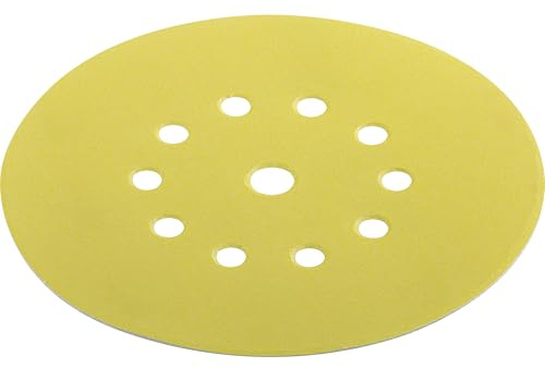FLEX Schleifpapier D225-10 SF-P180 (für Wand/Decke, Xtreme Reihe, 225 mm Durchmesser, P180 Körnung, VE 25 Stück, Schleifpapier, Zubehör Schleifmaschine, Handwerker) 534772