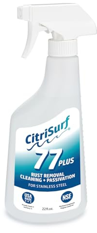 citrisurf 77 Plus limpiador de acero inoxidable, 22 oz. Spray