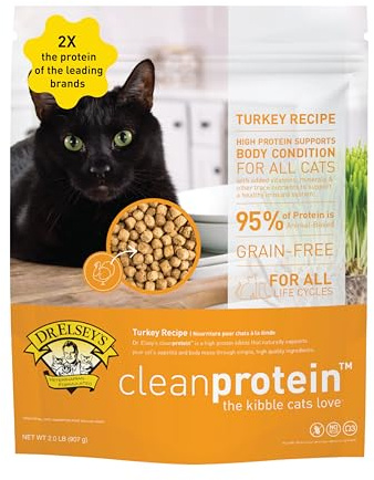 Dr. Elsey's cleanprotein Turkey Cat Kibble 6.6 lb Bag