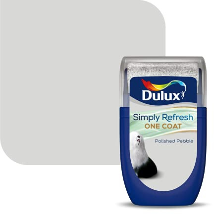 Dulux Simply Refresh Tester Paint - Polished Pebble - 30ML, 5382960