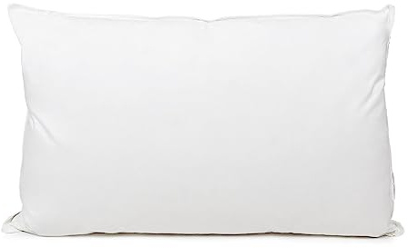 KLULK Guanciale In Piuma D'oca Aspen, Imbottitura 50% Piumino - 50% Piumette, Fodera 100% Cotone, Misure 50x80 cm