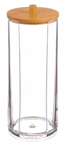 Ballete Dispensador Discos de Algodón Bambú 7,3 x 18,5 cm