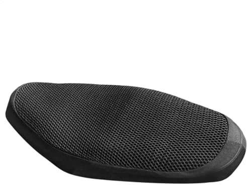 Motorradsitzschutz, Motorradsitzkissen rutschfest, atmungsaktiver Motorradsitzbezug reduziert Druck und Müdigkeit, längere Reisen bequemer