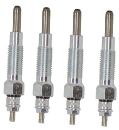 Candelette Accensione Compatibile Con CAT Per Motore C1.1 C1.5 C2.2 3003 3013 3013C 3014 3024 Set Di Candelette Ad Avvio Rapido Da 4 Pezzi Di Ricambio 172-4585 1724585